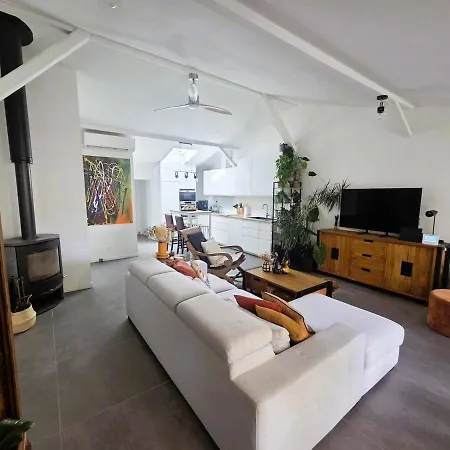 Maison Familiale Les Pieds Dans L'eau Au Moutchic Semesterbostad Lacanau